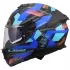 Casque LS2 FF808 Stream II Mika Noir Bleu