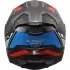 Casque LS2 FF811 Vector II Carbone Savage Blanc Bleu Rouge