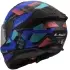 Casque LS2 FF808 Stream II Mika Noir Bleu