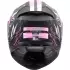 Casque LS2 FF811 Vector II Darflo Noir Rose