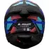 Casque LS2 FF808 Stream II Mika Noir Bleu