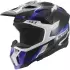 Casque LS2 MX703 X-Force Phantom Bleu Blanc