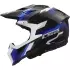 Casque LS2 MX703 X-Force Phantom Bleu Blanc