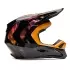 Casque Cross Fox Enfant V1 Kairos Mandarine