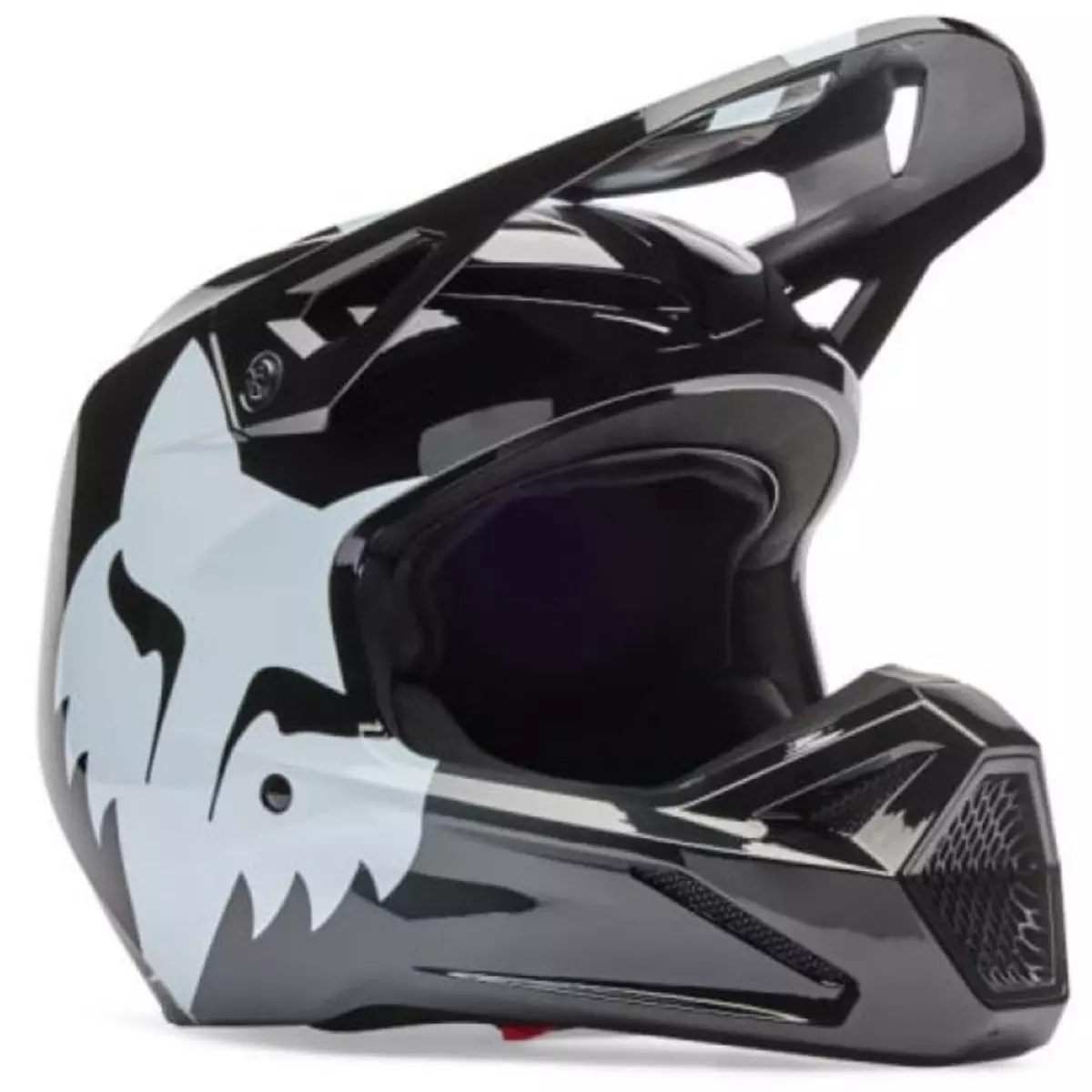 Casque Cross Fox Enfant V1 Shield Noir