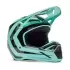 Casque Cross Fox Enfant V1 Kairos Turquoise