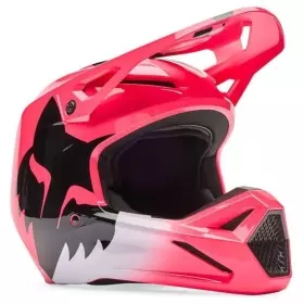 Casque Cross Fox Enfant V1 Shield Rose