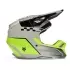 Casque Cross Fox Enfant V1 Collect Gris Jaune