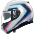 Casque Nolan N100-6 Radiante 358 Blanc Rouge
