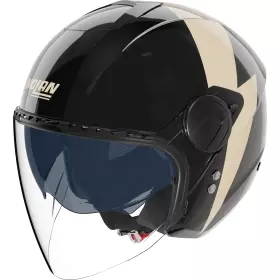 Casque Nolan N20-2 Visor Impeto Noir Beige