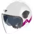 Casque Nolan N20-2 Visor Zefiro Blanc Rose