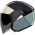 Casque Nolan N20-2 Visor Blocco Noir Vert Gris