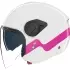 Casque Nolan N20-2 Visor Zefiro Blanc Rose