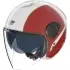 Casque Nolan N20-2 Visor Tricolore Blanc Vert Rouge