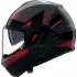 Casque Nolan N120-1 Ciclone Gris Noir Rouge