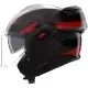 Casque Nolan N120-1 Ciclone Gris Noir Rouge
