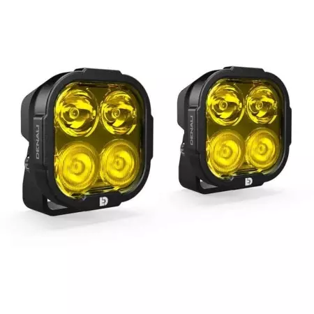Kit Denali DialDim™ DL4 - Lentilles Jaunes - Électricité DENALI