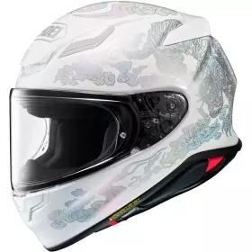 Casque Shoei NXR2 Fearless TC6 Blanc