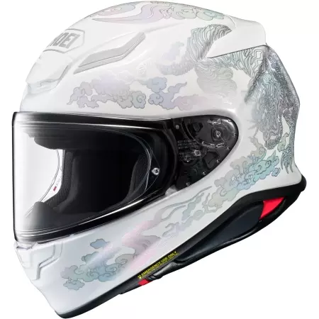 Casque Shoei NXR2 Fearless TC6 Blanc - Casque Intégral SHOEI