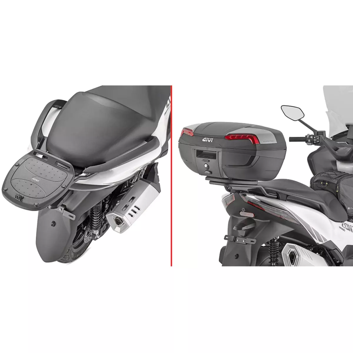 Support Top Case Givi Zontes 368 E - SR7605