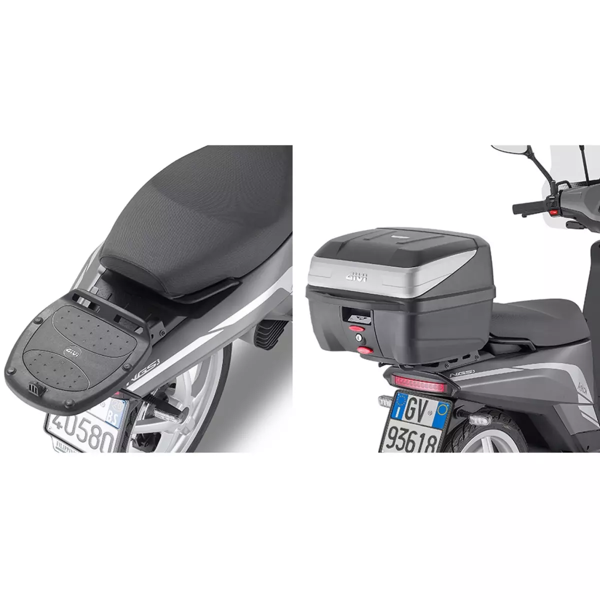 Support Top Case Givi Askoll NGS1/2/3 - SR9031