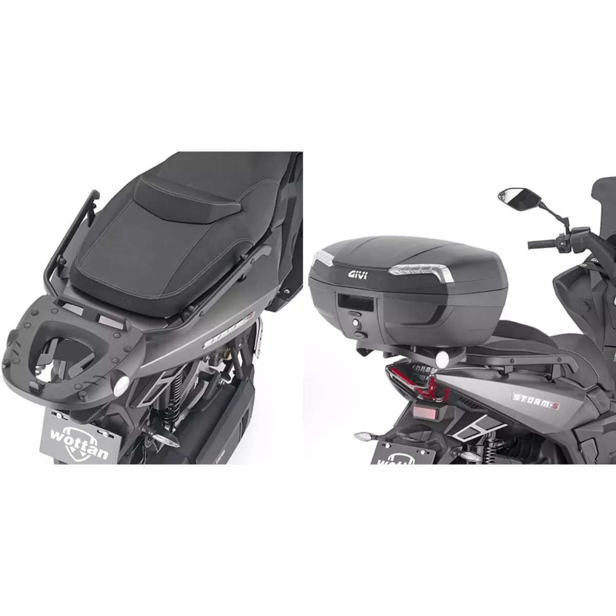 Support Top Case Givi Wottan Storm S 300 - SR9580