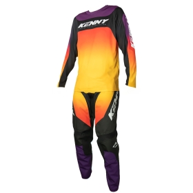 Pack Tenue Cross Maillot + Pantalon Kenny Raptor Sunset