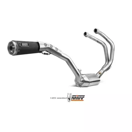 Ligne Complète MIVV Ghibli Pour Yamaha XSR700 - Echappement moto MIVV