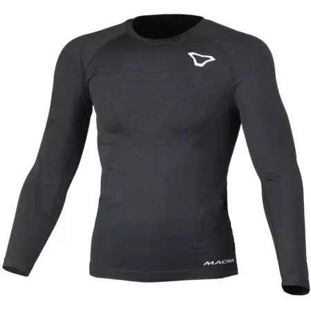 T-shirt Technique Macna Desert Manches Longues Noir