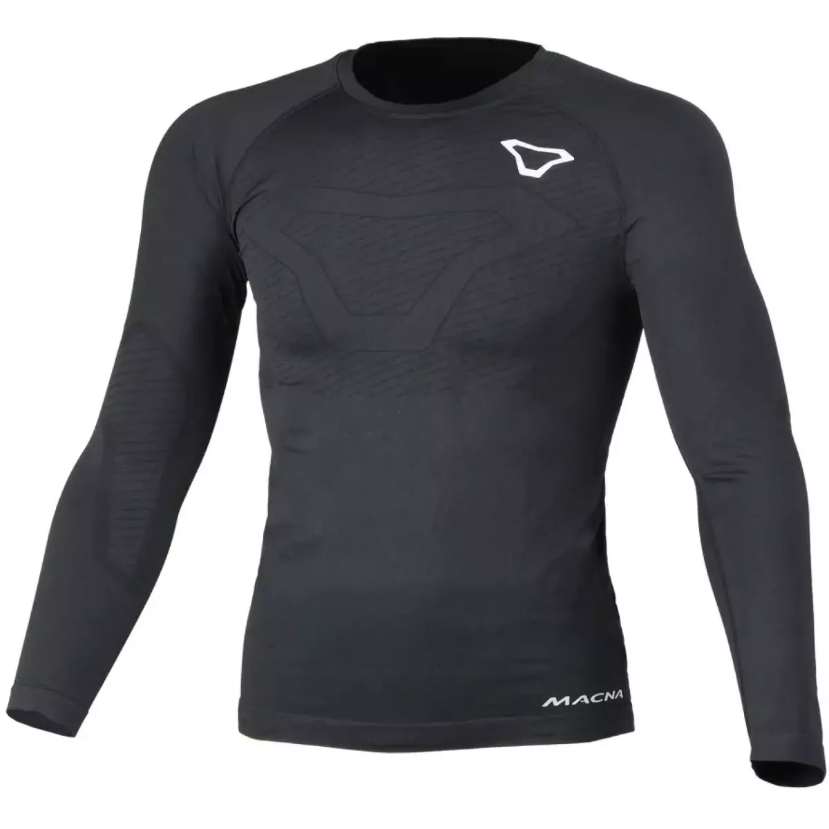T-shirt Technique Macna Desert Manches Longues Noir