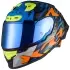 Casque Nexx X.R3R Ziger Orange Bleu