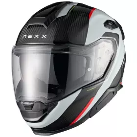 Casque Nexx X.TR Rush Gris Rouge
