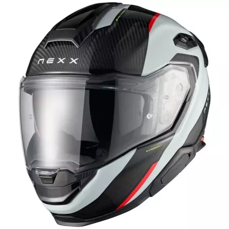 Casque Nexx X.TR Rush Gris Rouge