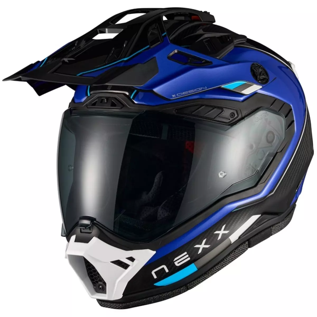 Casque Nexx X.Rally Raid Bleu Blanc