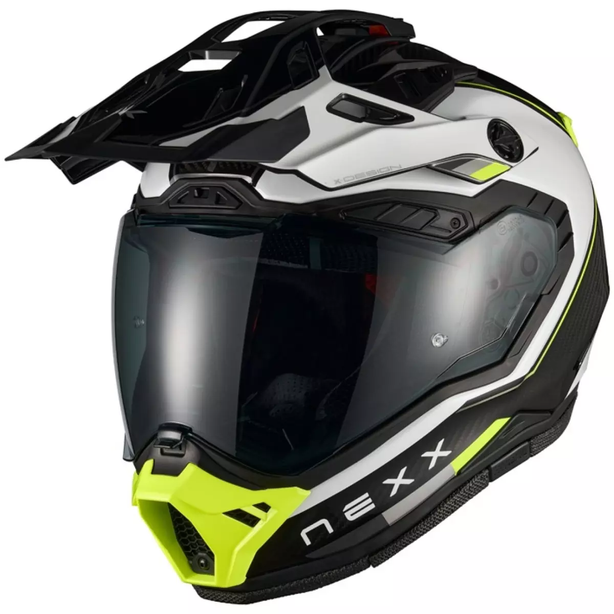 Casque Nexx X.Rally Raid Blanc Jaune