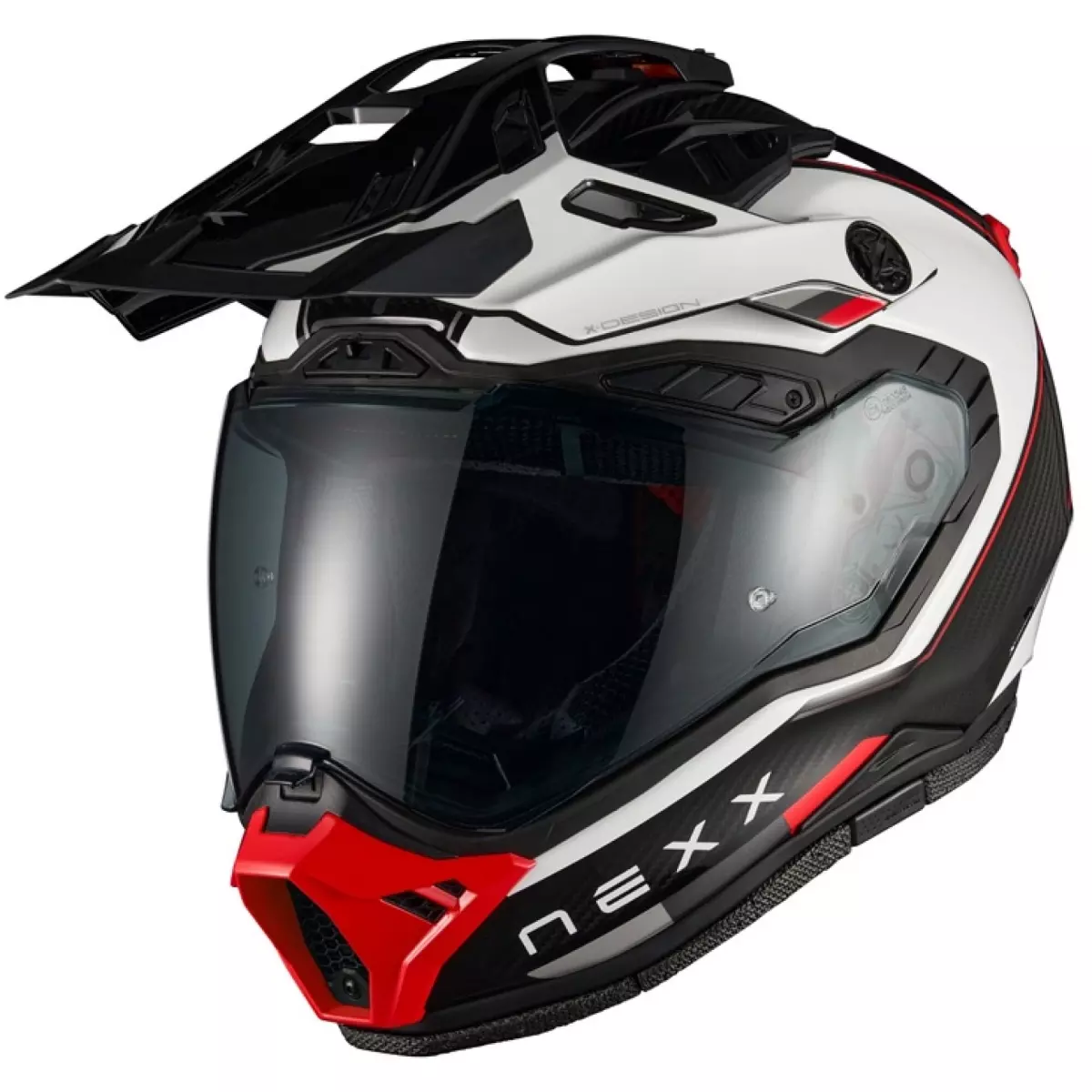 Casque Nexx X.Rally Raid Blanc Rouge