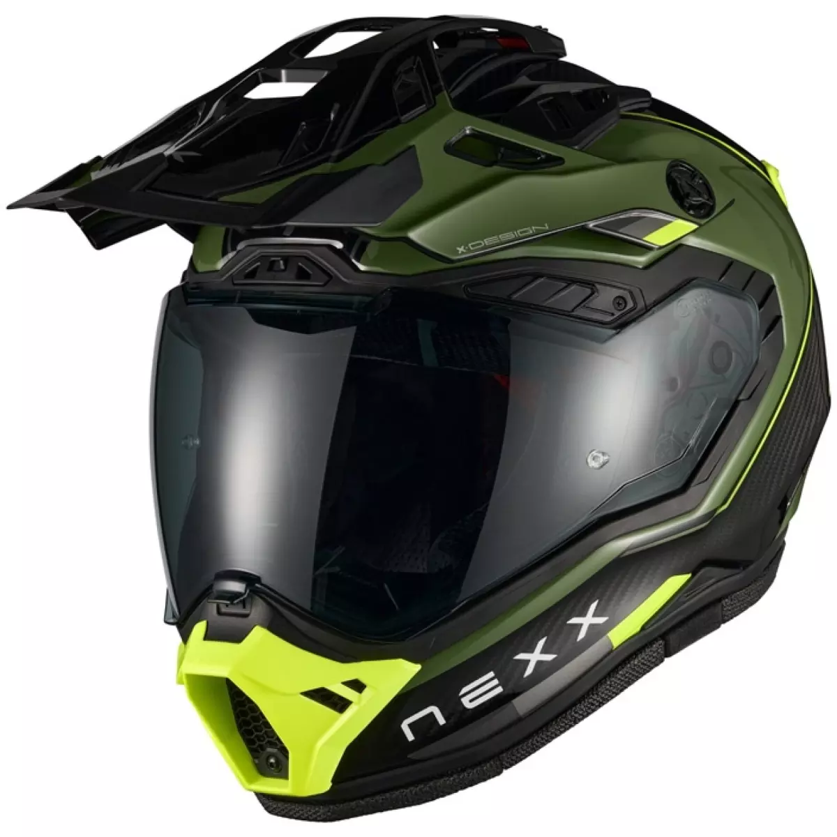 Casque Nexx X.Rally Raid Vert Jaune