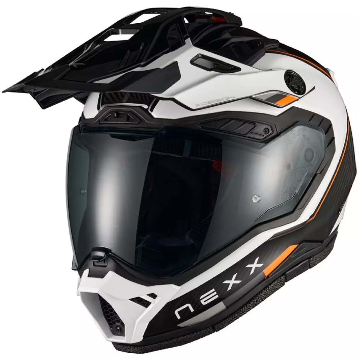 Casque Nexx X.Rally Raid Blanc Orange