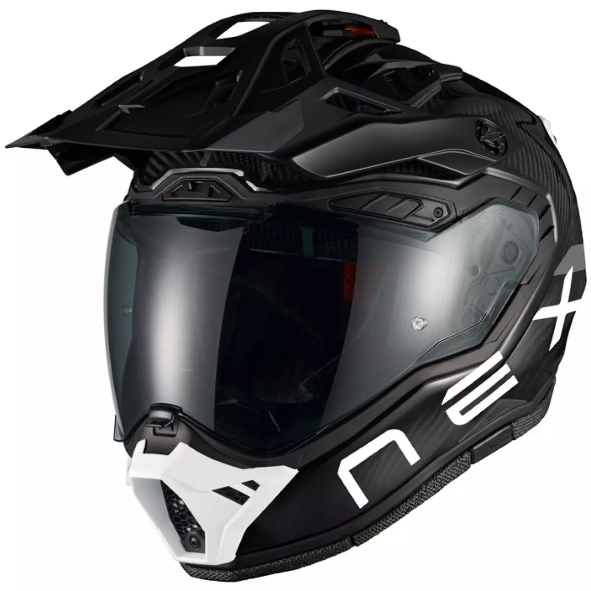 Casque Nexx X.Rally Fim Racing  2 Carbone Blanc
