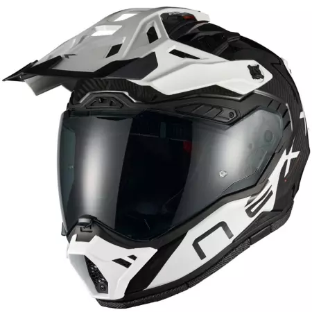 Casque Nexx X.Rally Gravix Carbone Blanc