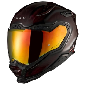 Casque Nexx X.WST3 Lava Carbone Rouge