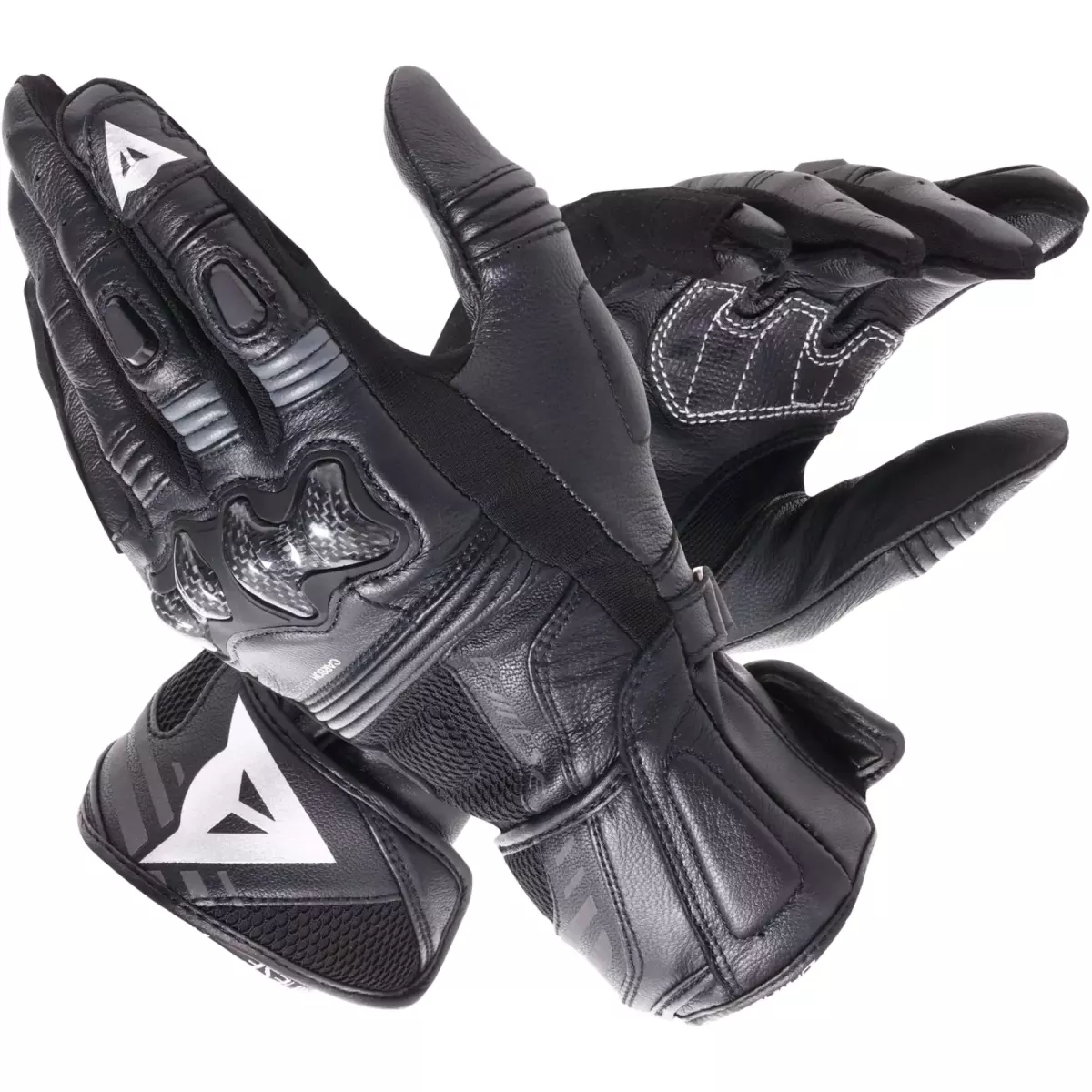 Gants Femme Dainese Reacto Carbon Long Noir Anthracite
