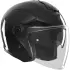 Casque Jet Kokpit K-303 Solid Noir Brillant