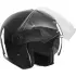 Casque Jet Kokpit K-303 Solid Noir Brillant