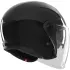 Casque Jet Kokpit K-303 Solid Noir Brillant