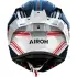 Casque Airoh GP 800 Hurricane Bleu Blanc Rouge