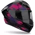 Casque Airoh Matryx Reflex Violet Bleu Noir