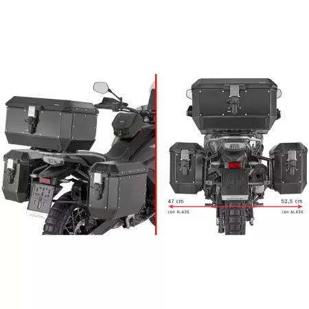 Support Valises Givi Monokey CFMoto 800MT-X - PLO9227MK
