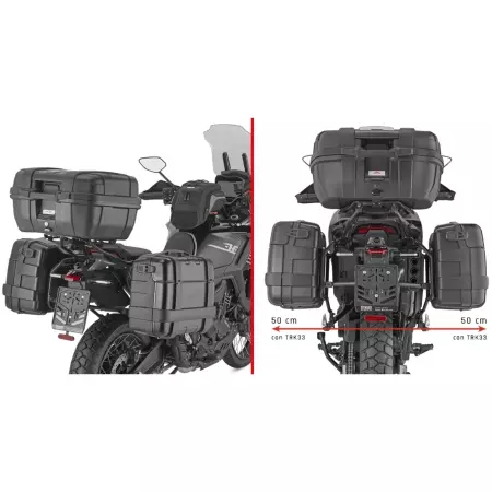 Support Valises Givi Monokey Zontes 703 F Touring/Adventure - PLO7607MK