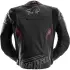 Blouson Furygan Helix Noir Blanc Rouge